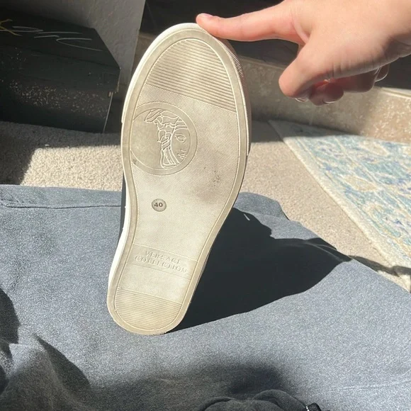 Versace sneakers size 9